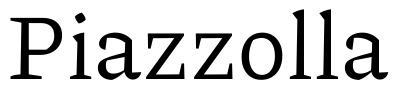 Piazzolla Font