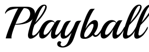 Playball Font