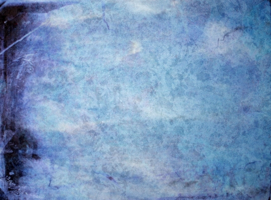 Texture blue material painting Photo