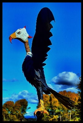 Bird wing metal eagle Photo