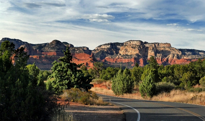 Landscape rock mountain road Photo