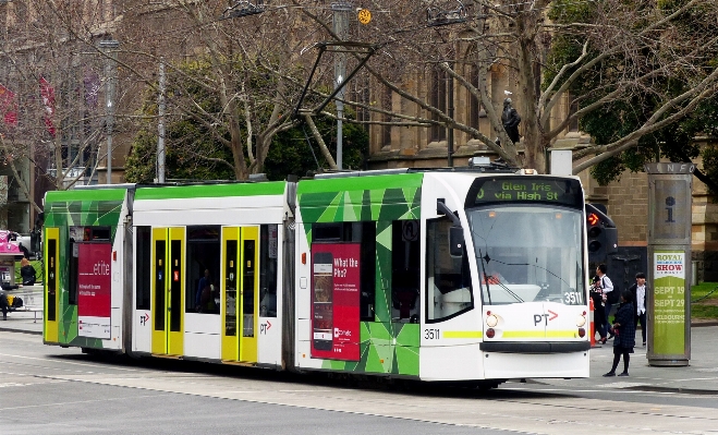 Tram transport vehicle public Photo