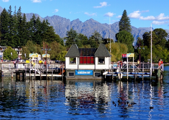 Water dock boat lake Photo