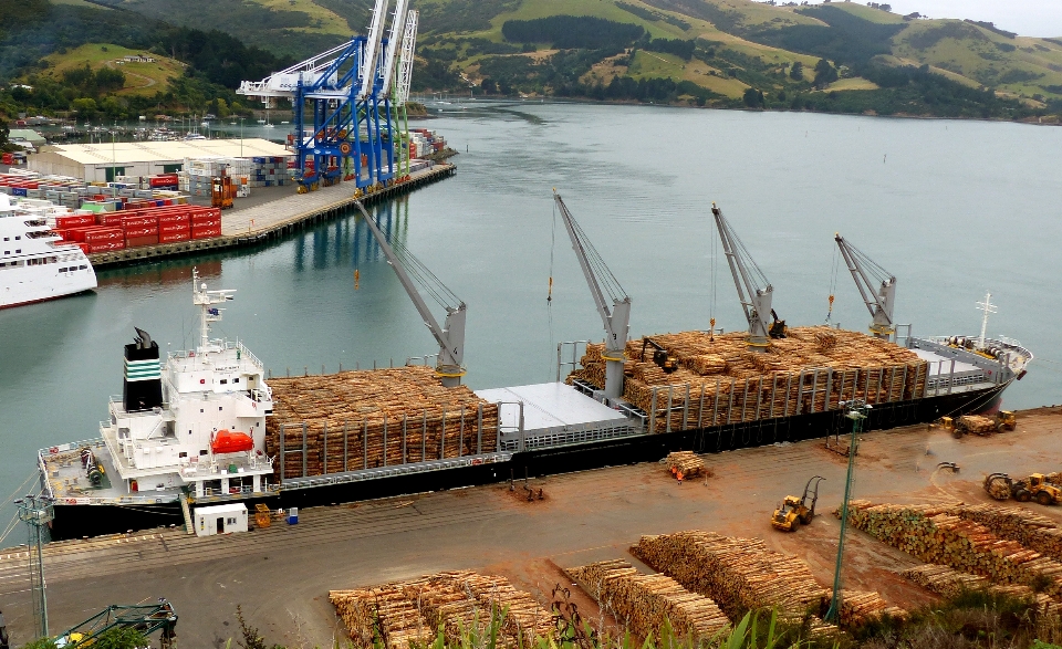 Sea coast dock boat