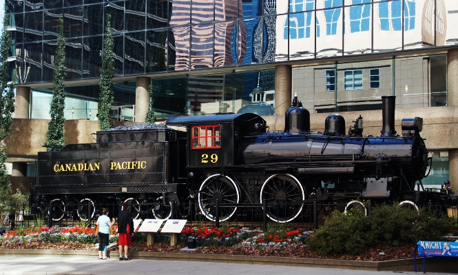 Train transport vehicle station Photo