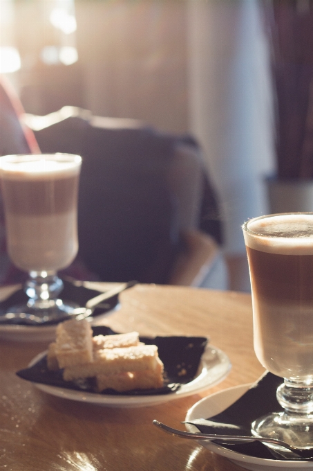 コーヒー 朝 レストラン ラテ