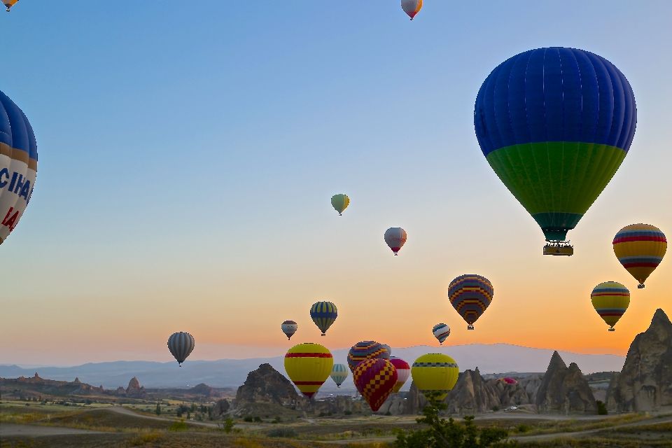 Cielo aire globo aerostático