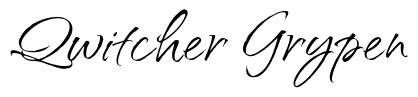 Qwitcher Grypen Font