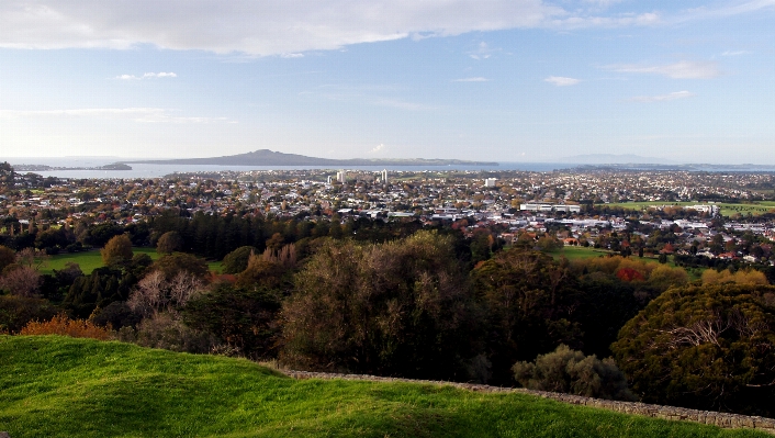 Landscape coast horizon mountain Photo