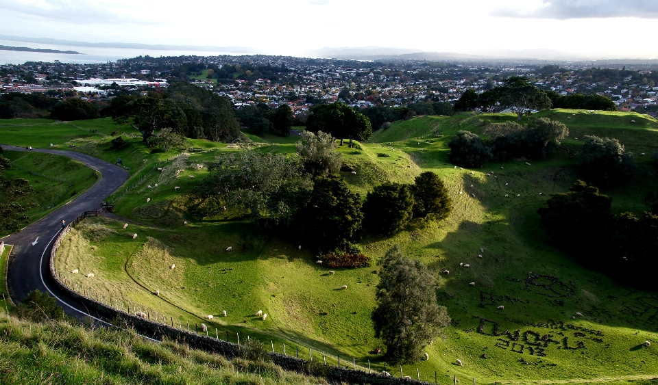 Lanskap struktur fotografi bukit