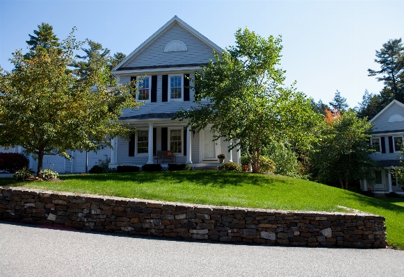 Architecture lawn villa mansion Photo