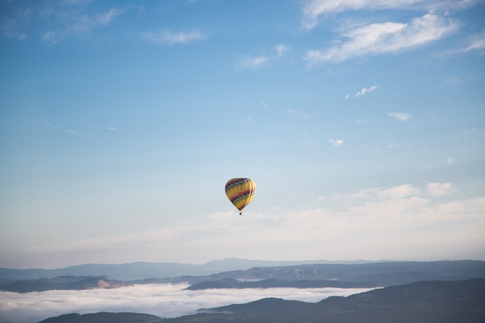 Ala cielo globo aerostático