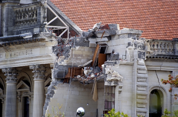 Broken facade ruins newzealand Photo