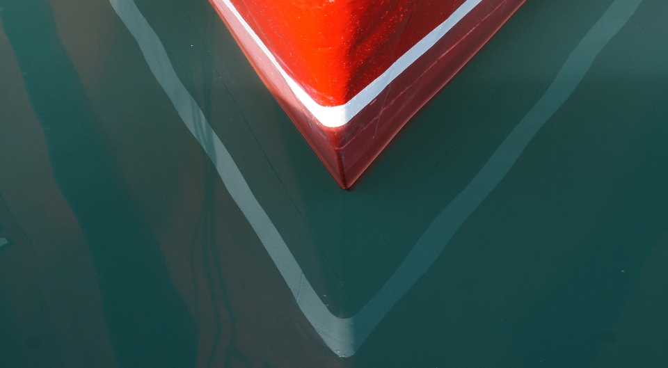 Eau lumière vert réflexion