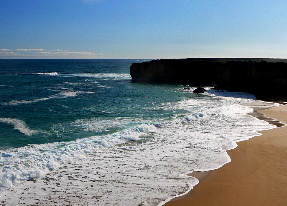 Plage mer côte eau