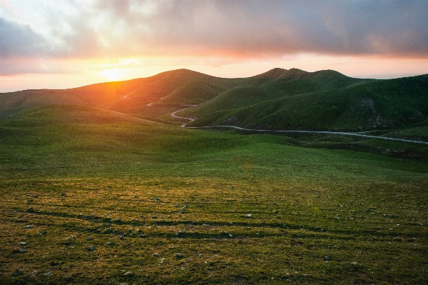 Landscape nature grass horizon Photo