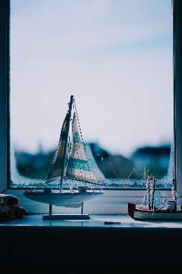 Sea ocean boat window Photo