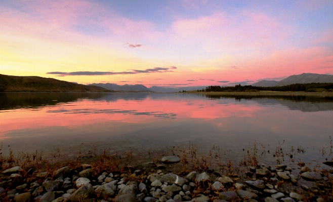 Landscape sea coast horizon Photo