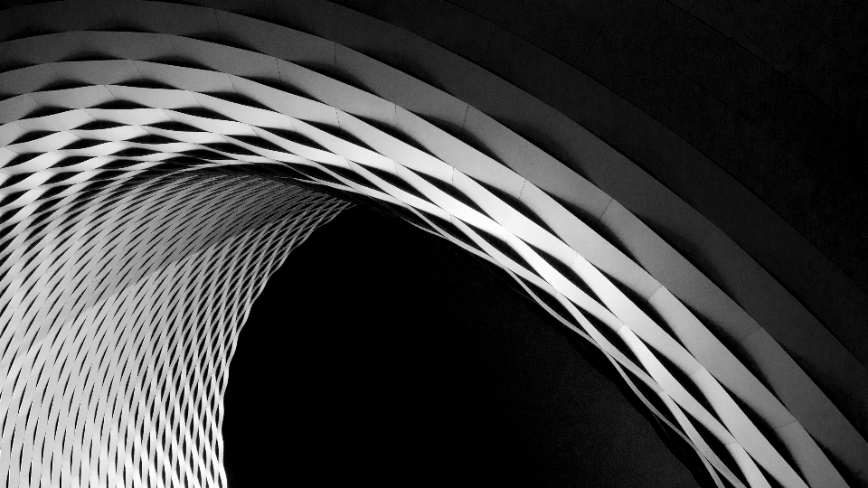 Aile lumière noir et blanc
 architecture