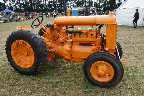 Tractor wheel farming vehicle Photo