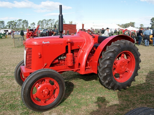 Tractor wheel farming vehicle Photo