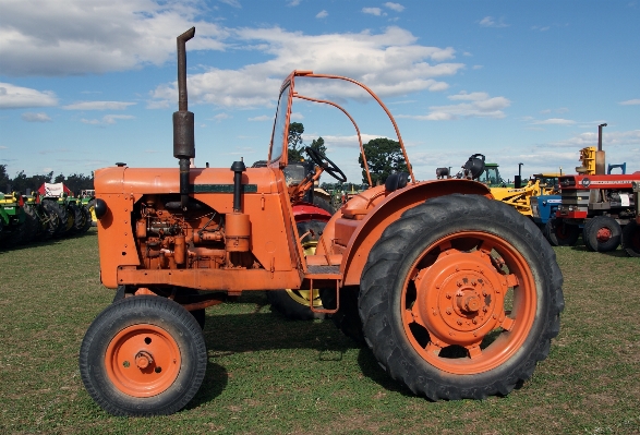 Tractor field wheel farming Photo