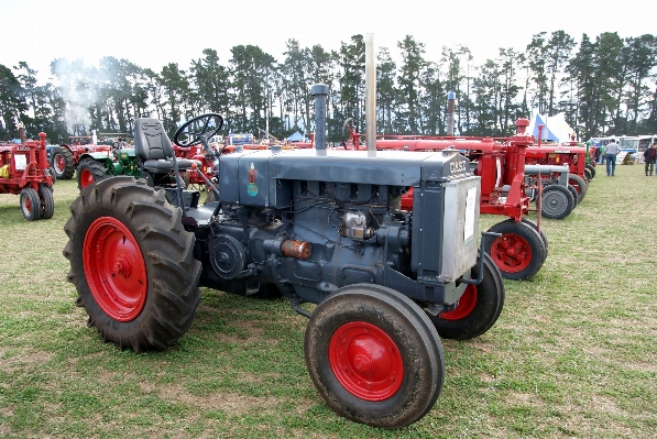 Tractor field wheel farming Photo