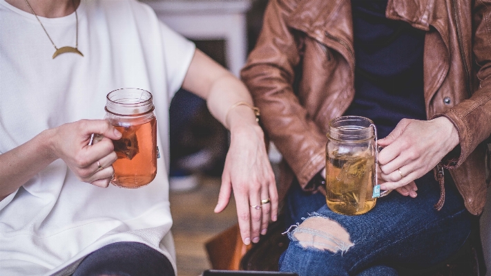 Tea drink companionship mug Photo