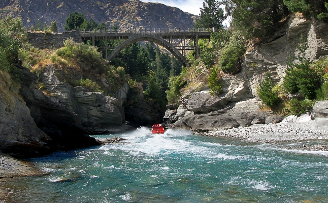 Boat adventure river recreation Photo