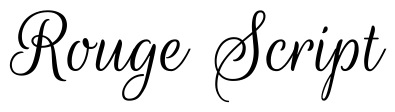 Rouge Script Font