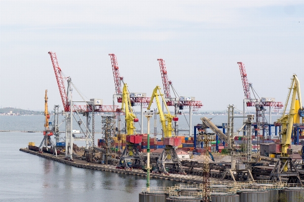 Zdjęcie Statek transport pojazd port