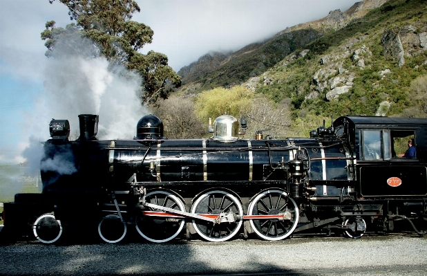 Train transport vehicle locomotive Photo