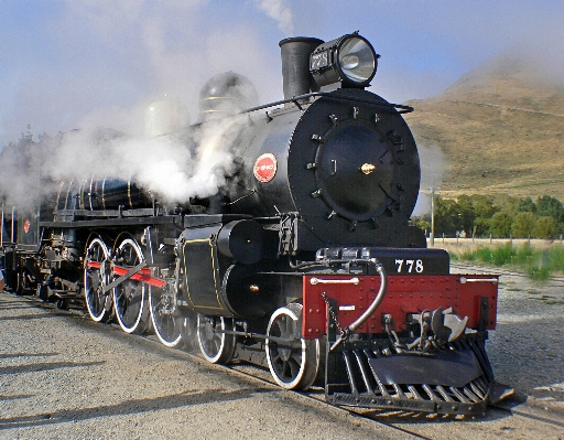 Train transport vehicle locomotive Photo