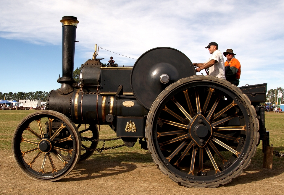 Ruota steam paese trasporto