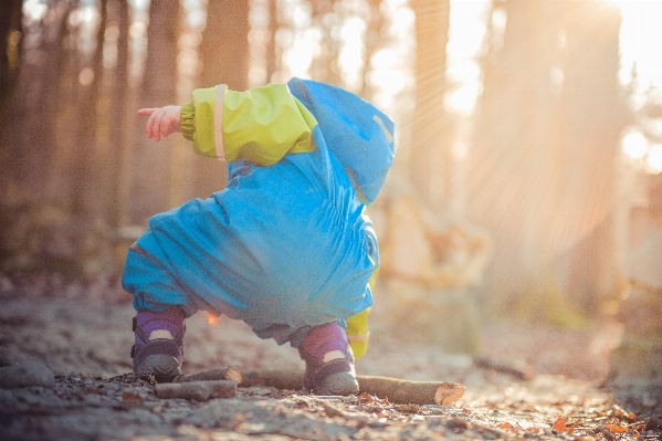 Forest person photography play Photo