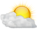 Weather,clouds,cloud,sun Icon