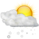 Weather,snow,sun Icon