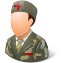 Armee,Krankenschwester,Person,Mann Icon