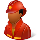 Feuerwehrmann,Person,Menschen,Mann Icon