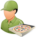 Pizza,person,avatar Icon