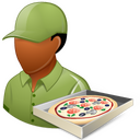 Pizza,Person,Benutzerbild Icon