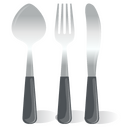 Cutlery,spoon,fork,kitchen Icon