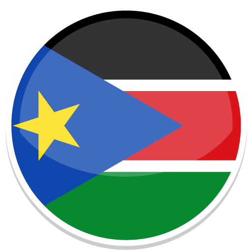 Süd, sudan, flagge