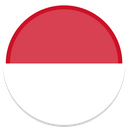 Monaco,Flagge Icon