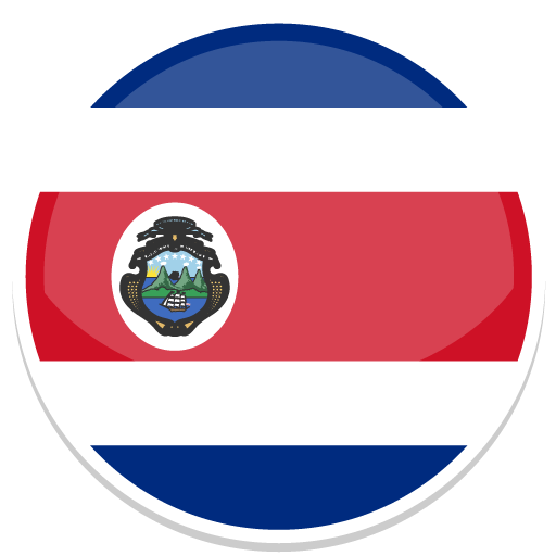 Costa rica, flagge