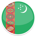 Turkmenistan,flag Icon