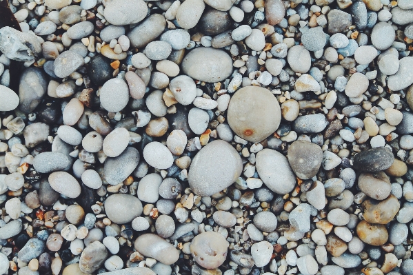 Beach rock texture stone Photo