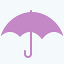 Umbrella,weather,cloud,rain Icon