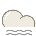 Weather,cloud,lightfog,fog Icon