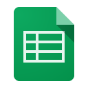 Spreadsheets Icon